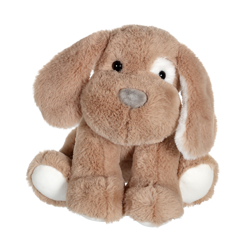  les amis floppy peluche chien marron 30 cm 